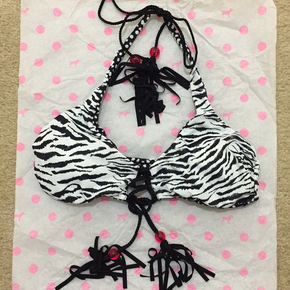 S Victoria’s secret pink swim top triangle bikini